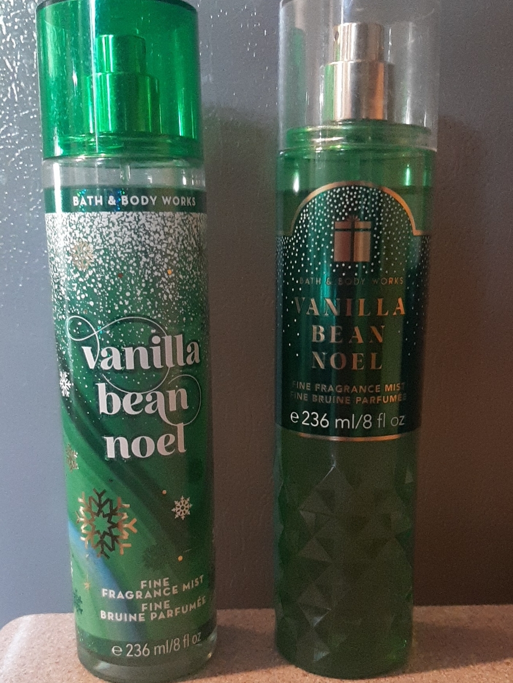 2 x Vanilla Bean Noel Fine Fragrance Mist
